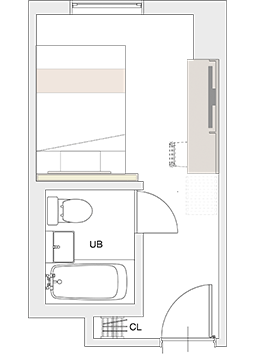 DOUBLE　Floor plan sample