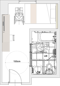 UNIVERSAL　Floor plan sample